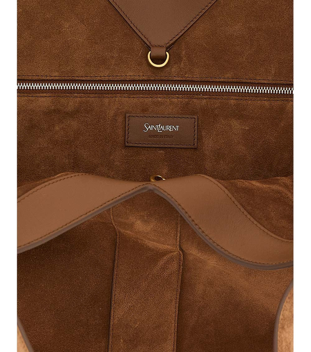 Brown Y Large Tote 4