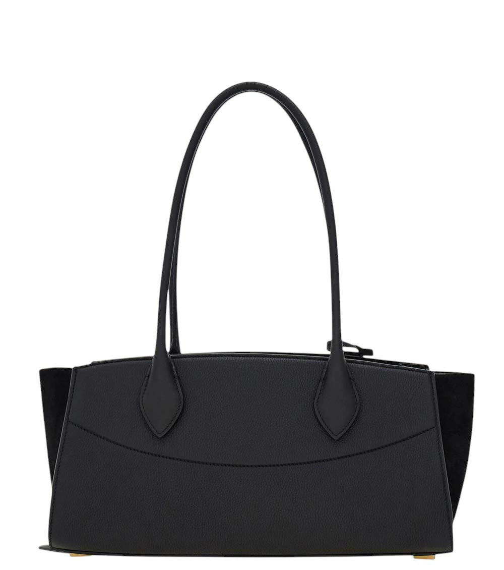 Black Studio Medium Shoulder Bag 2
