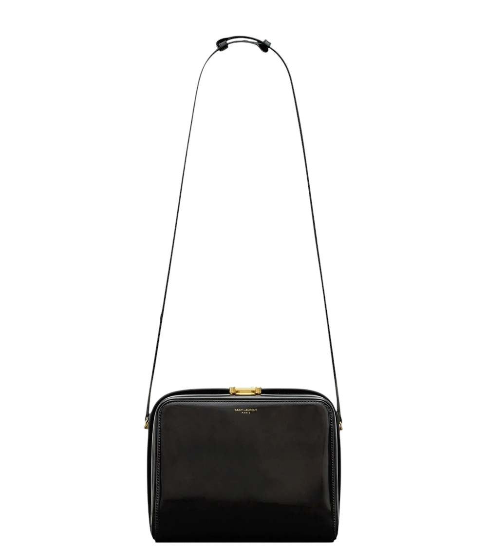 Black Logo Small Shoulder Bag 2
