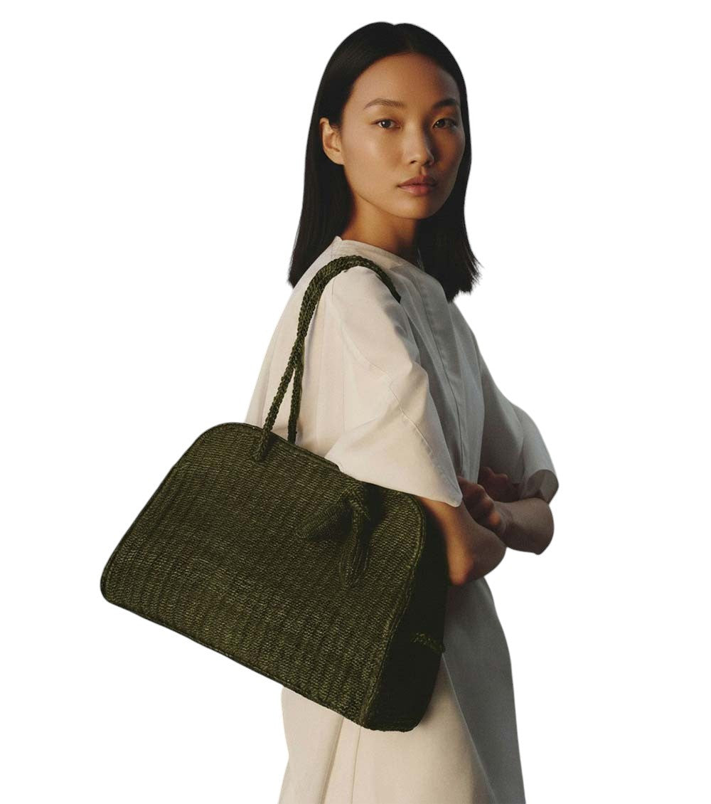 Green Turismo Large Shoulder Bag 5