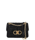 Black Gancini Small Shoulder Bag 1