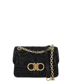 Black Gancini Small Shoulder Bag 1