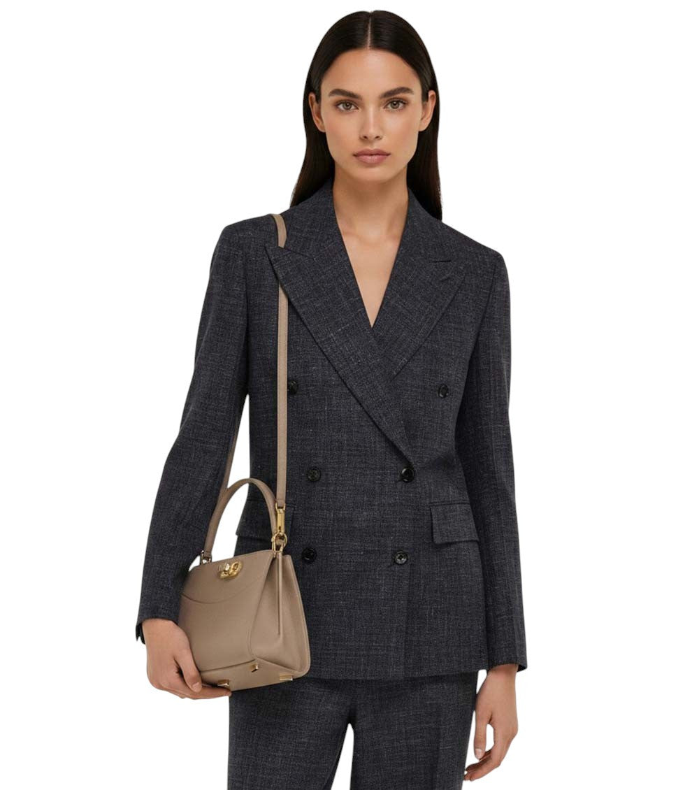 Taupe Studio XS Satchel 6