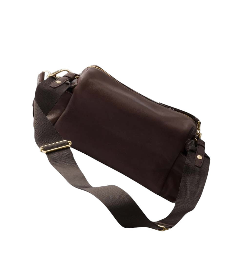 Brown Explore Small Shoulder Bag 3