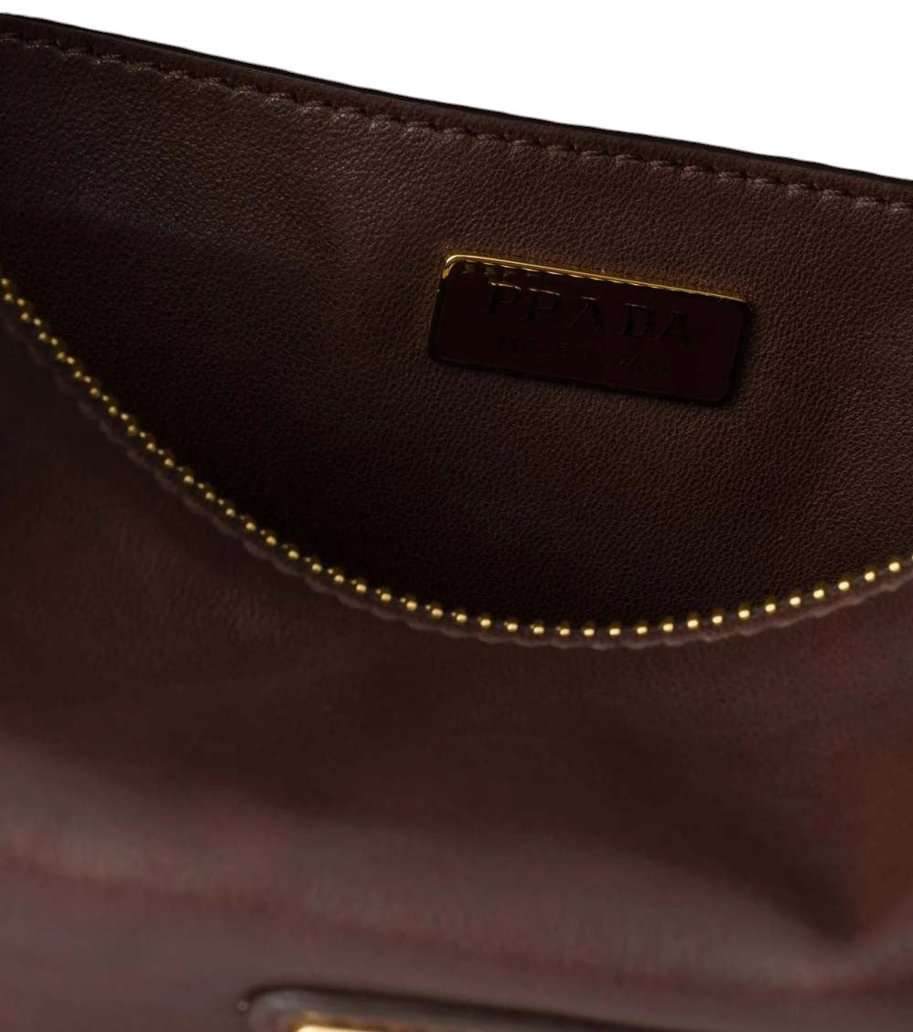 Brown Explore Small Shoulder Bag 4