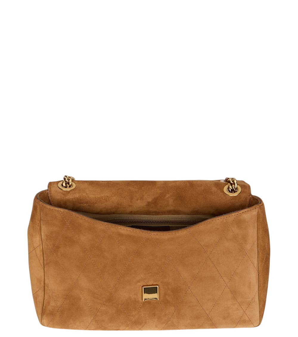 Brown Charlie Medium Shoulder Bag 4