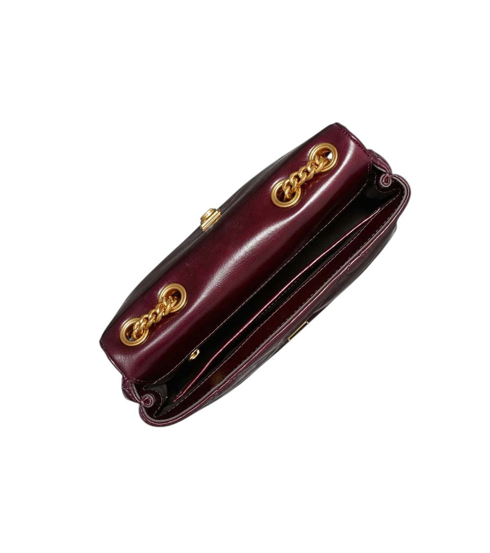Maroon Kira Small Shoulder Bag 4