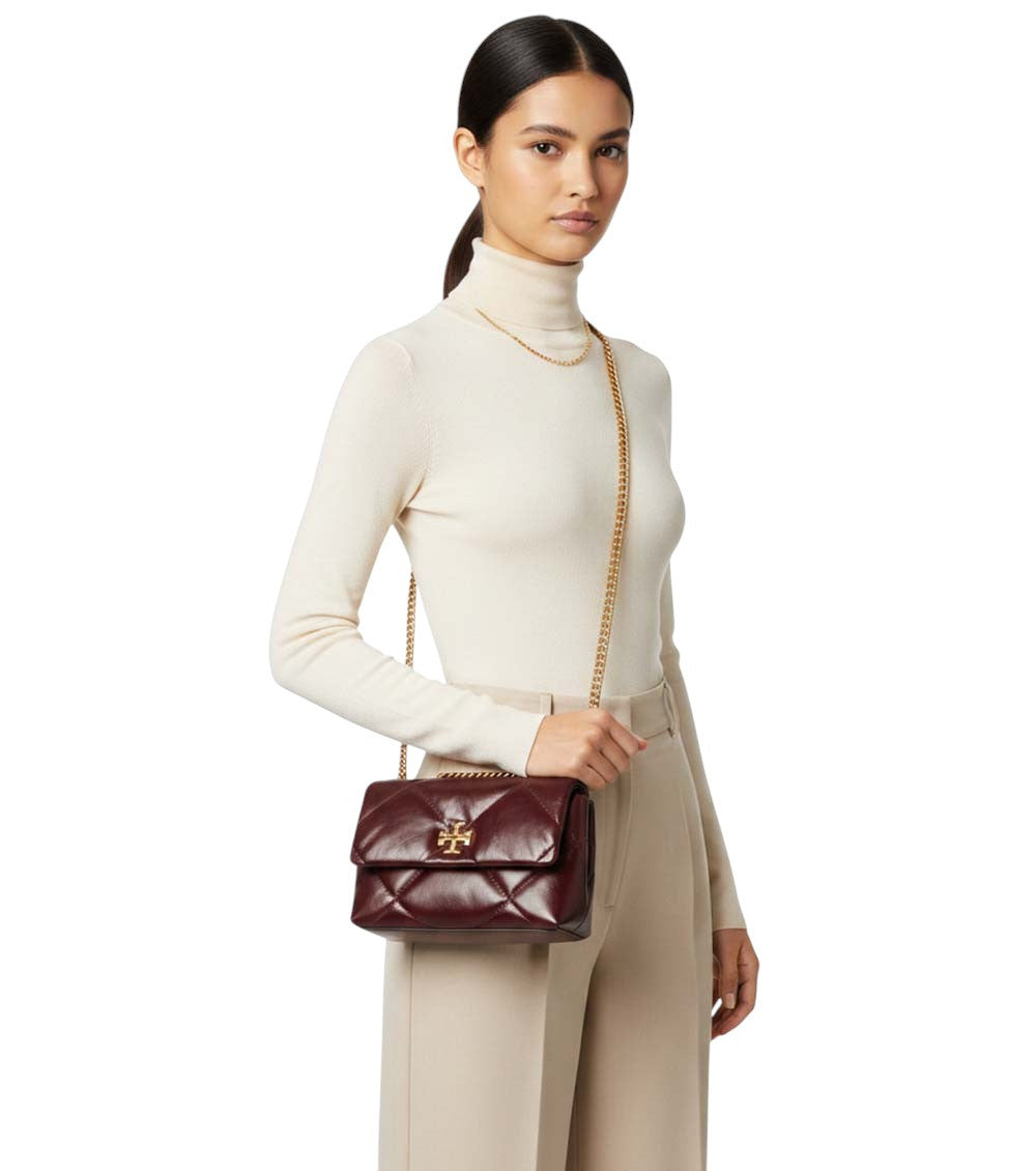 Maroon Kira Small Shoulder Bag 5