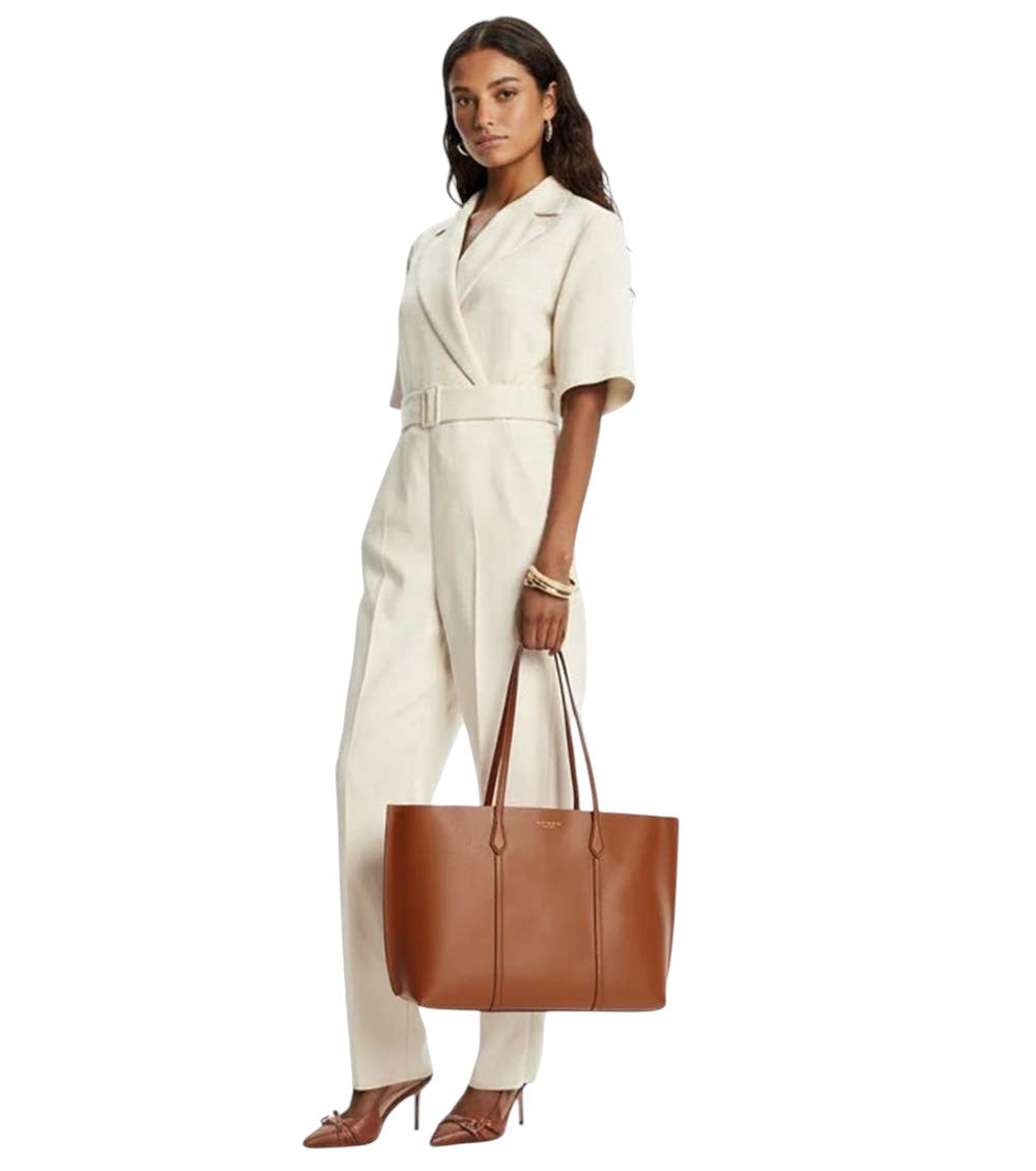 Brown Perry Large Tote 5