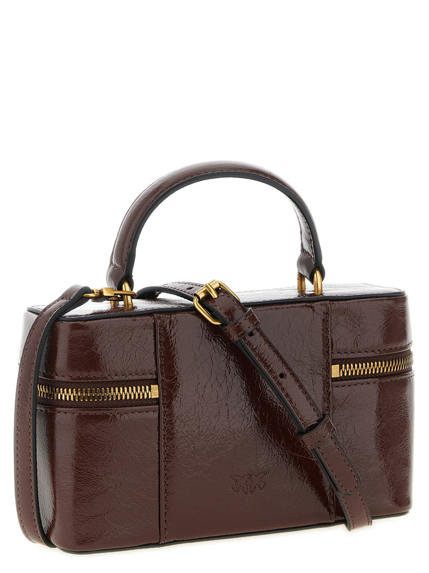 Maroon Logo Small Crossbody Bag 2