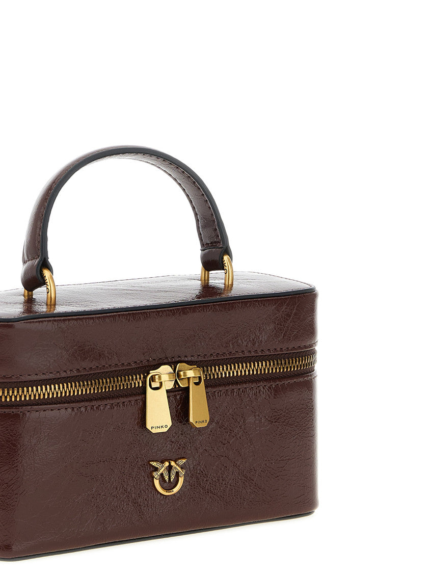 Maroon Logo Small Crossbody Bag 3
