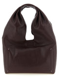 Maroon Box Medium Shoulder Bag 1