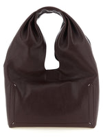 Maroon Box Medium Shoulder Bag 1