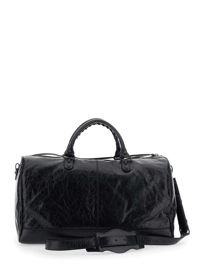 Black Le City Boston Large Duffle Bag 2