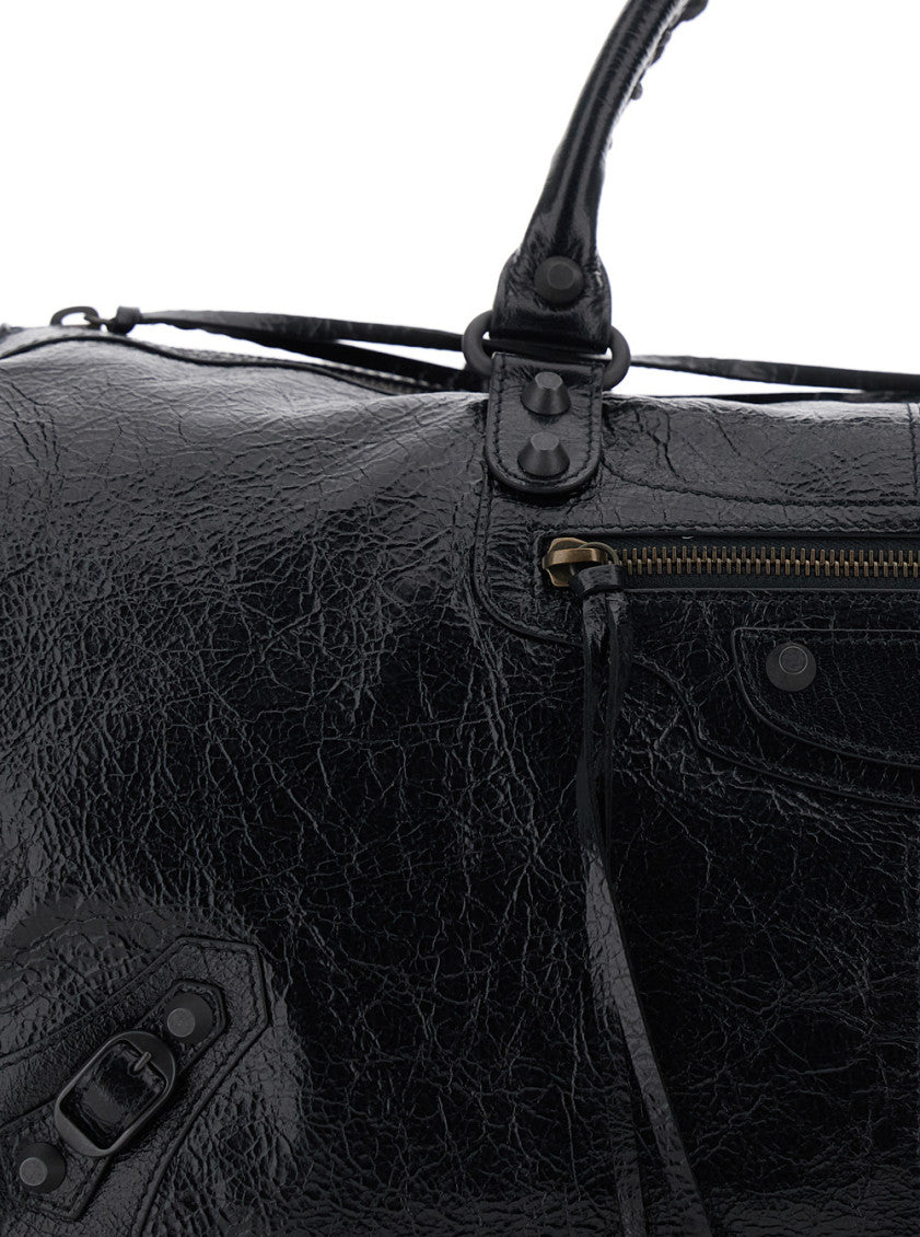 Black Le City Boston Large Duffle Bag 3