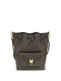 Brown Beat Generation Small Bucket Bag 1