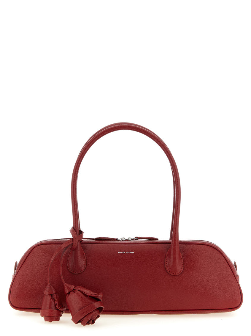 Red Brigitte Trapeze Large Shoulder Bag 1
