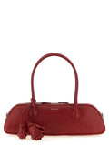 Red Brigitte Trapeze Large Shoulder Bag 1