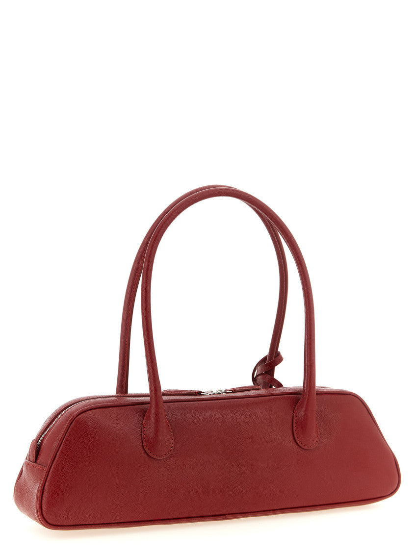 Red Brigitte Trapeze Large Shoulder Bag 2