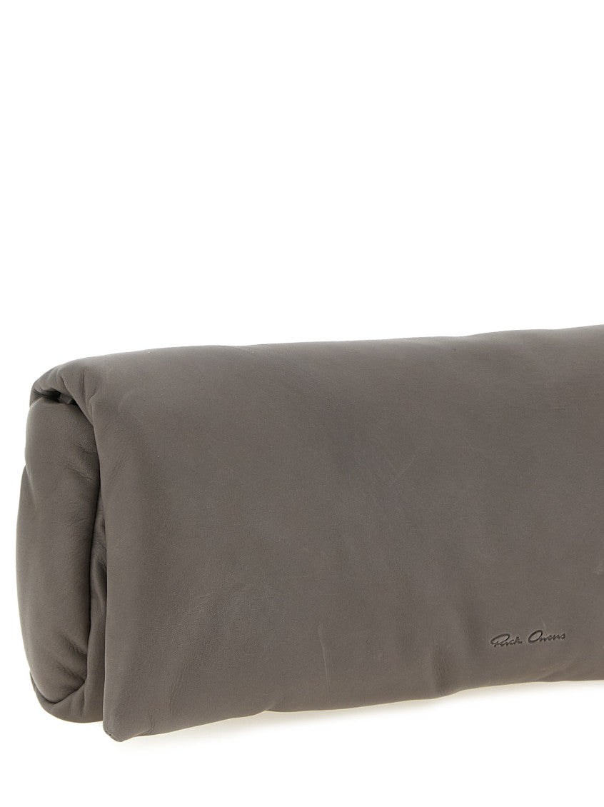 Grey Baguette Clutch 3