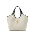 Beige Medusa Large Tote 1