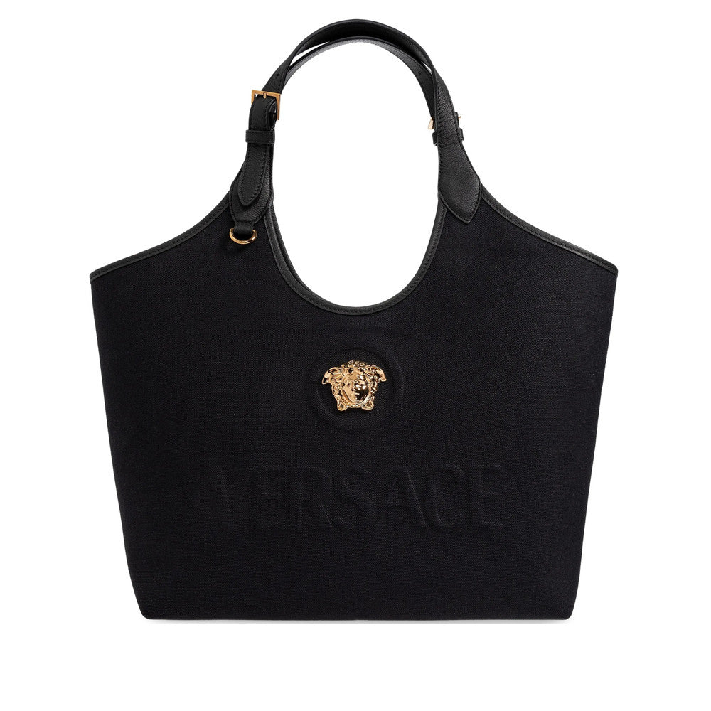 Black Medusa Large Tote 1