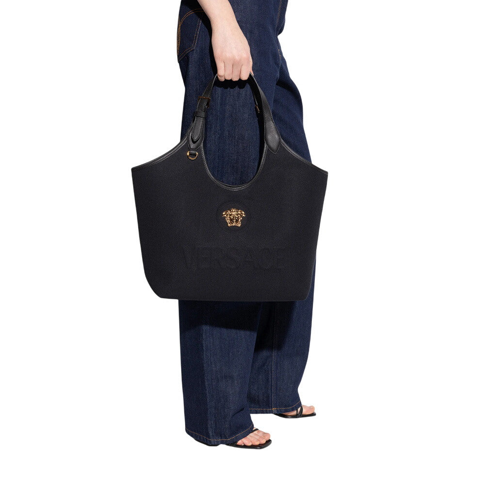 Black Medusa Large Tote 4