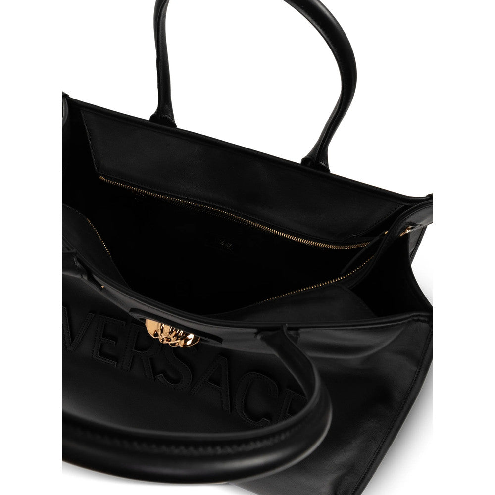 Black Medusa Large Tote 3