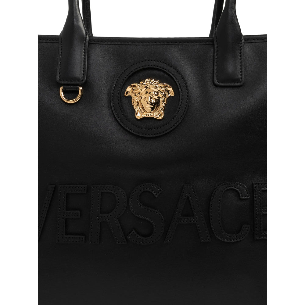 Black Medusa Large Tote 4