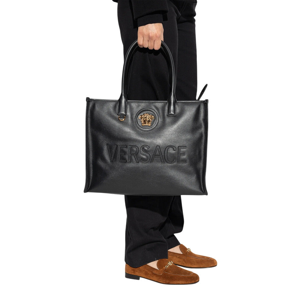 Black Medusa Large Tote 5