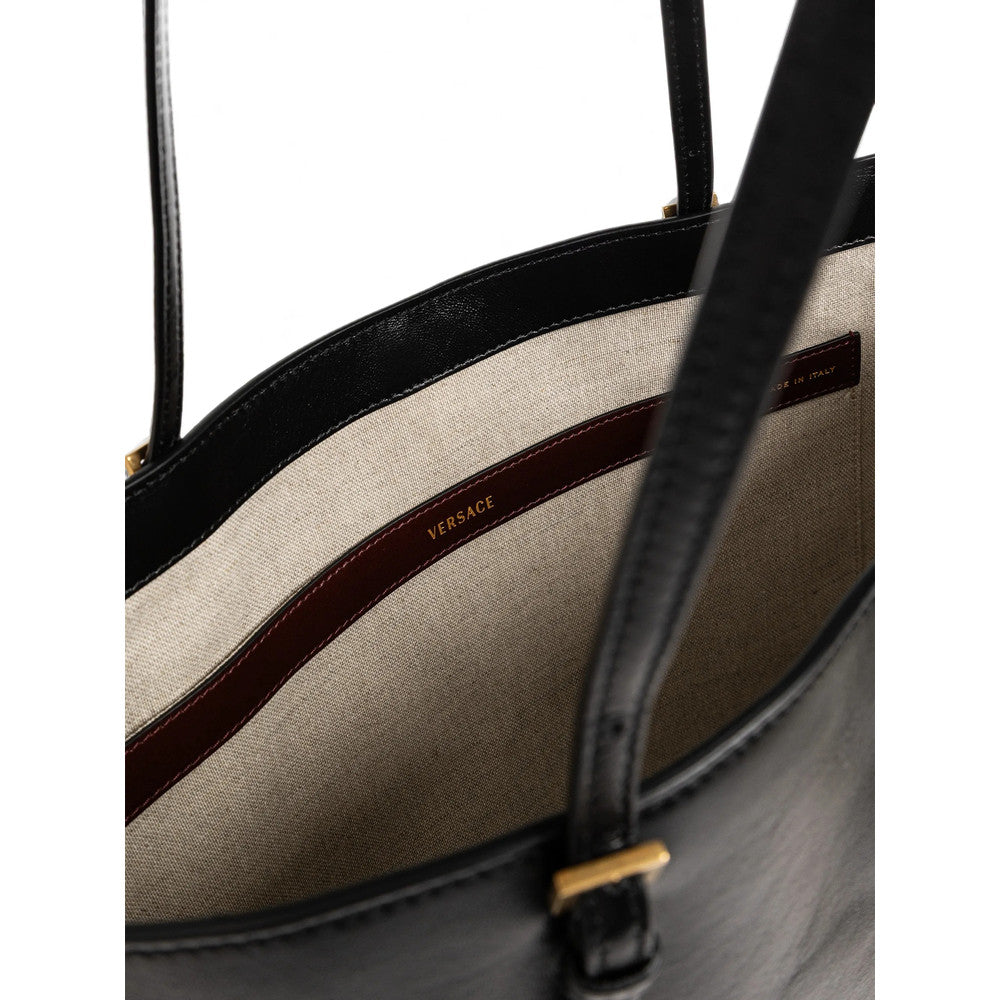 Black Embleme Small Tote 4