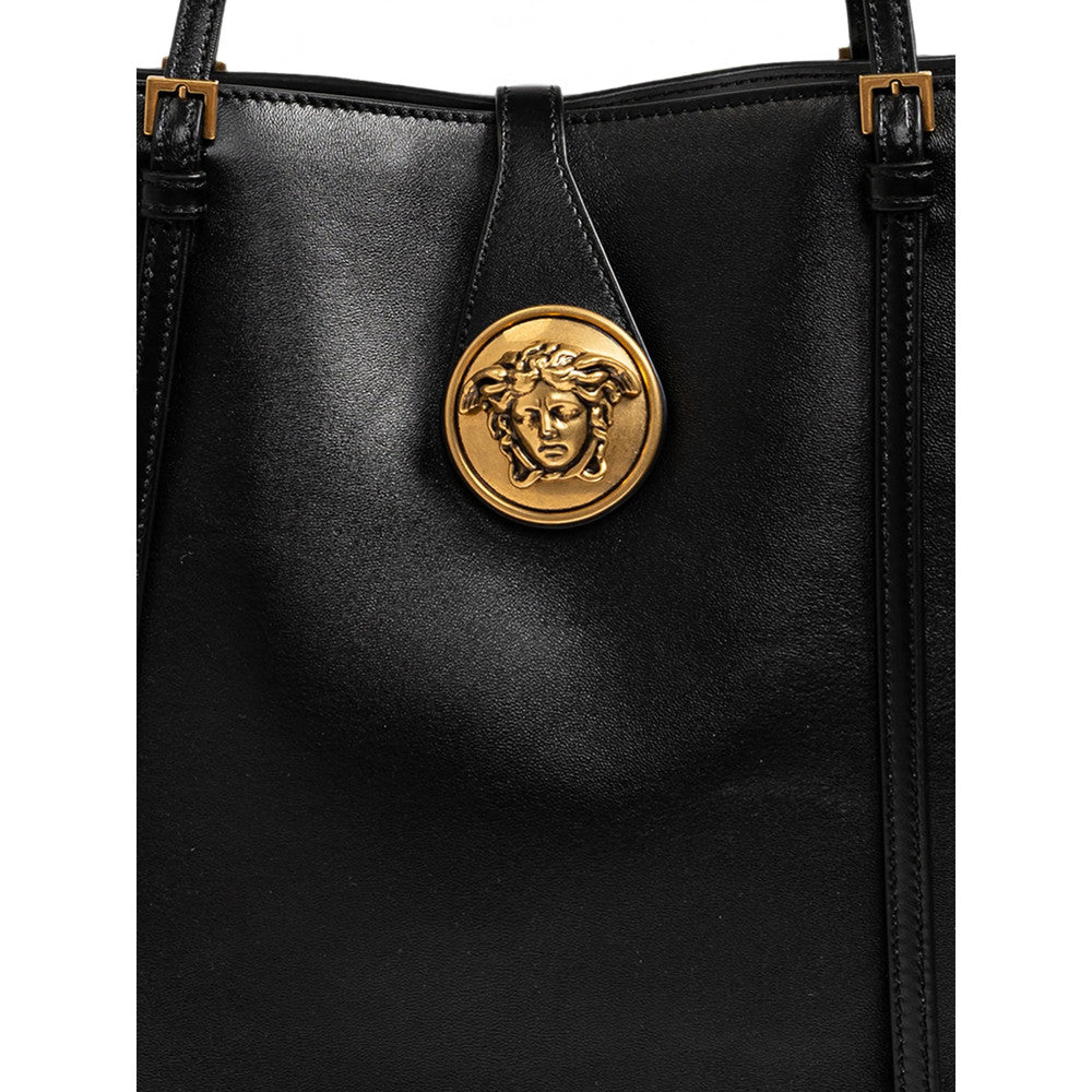 Black Embleme Small Tote 5