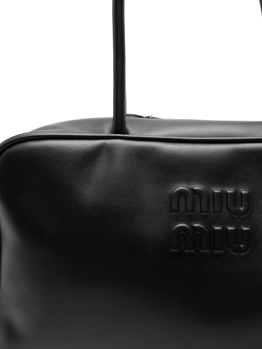 Black Beau Top Zip Tote 4
