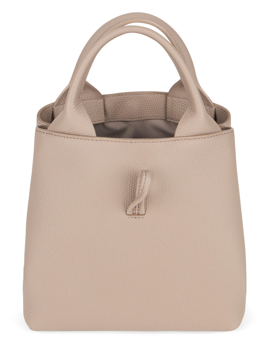Taupe Le Roseau Small Satchel 5