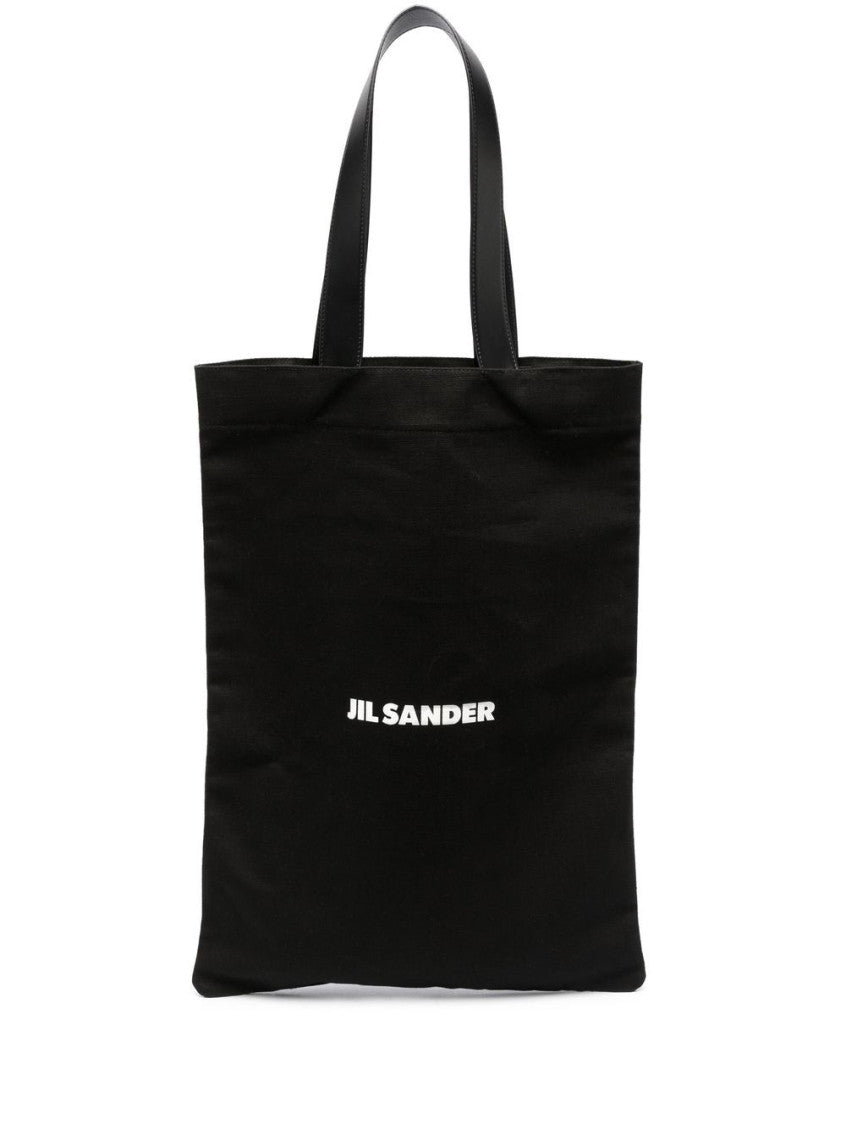 Black Linen blend bag 7