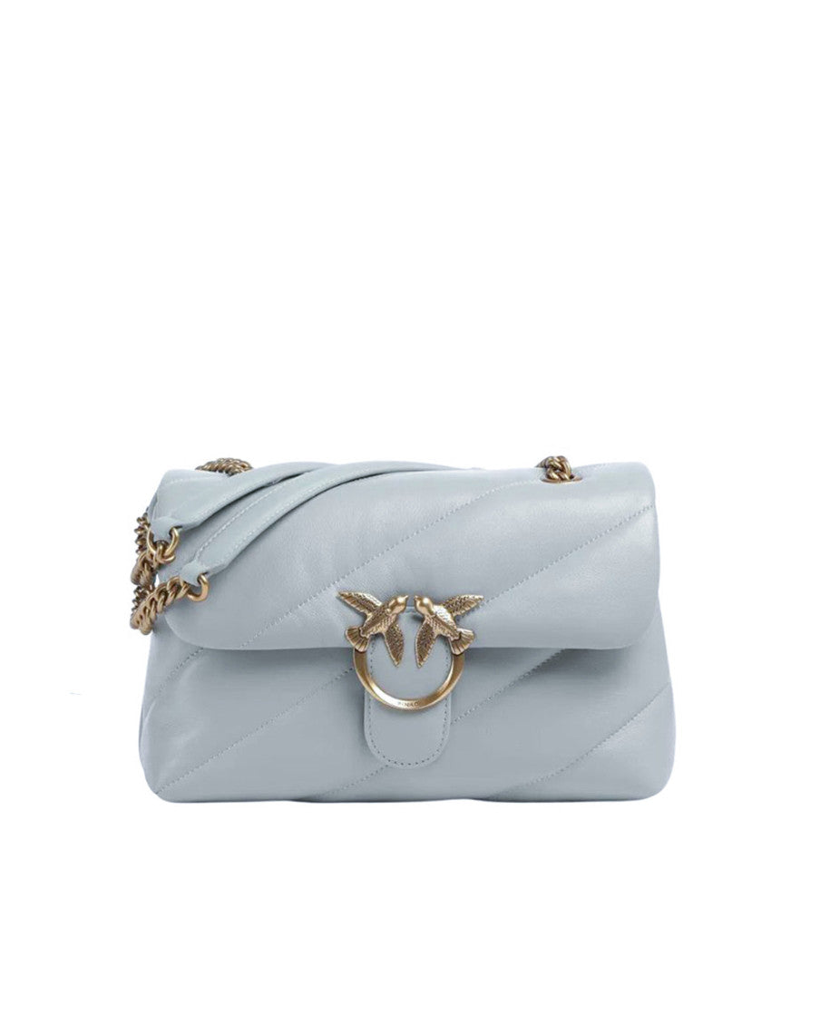 Light Grey Logo Shoulder Bag 1