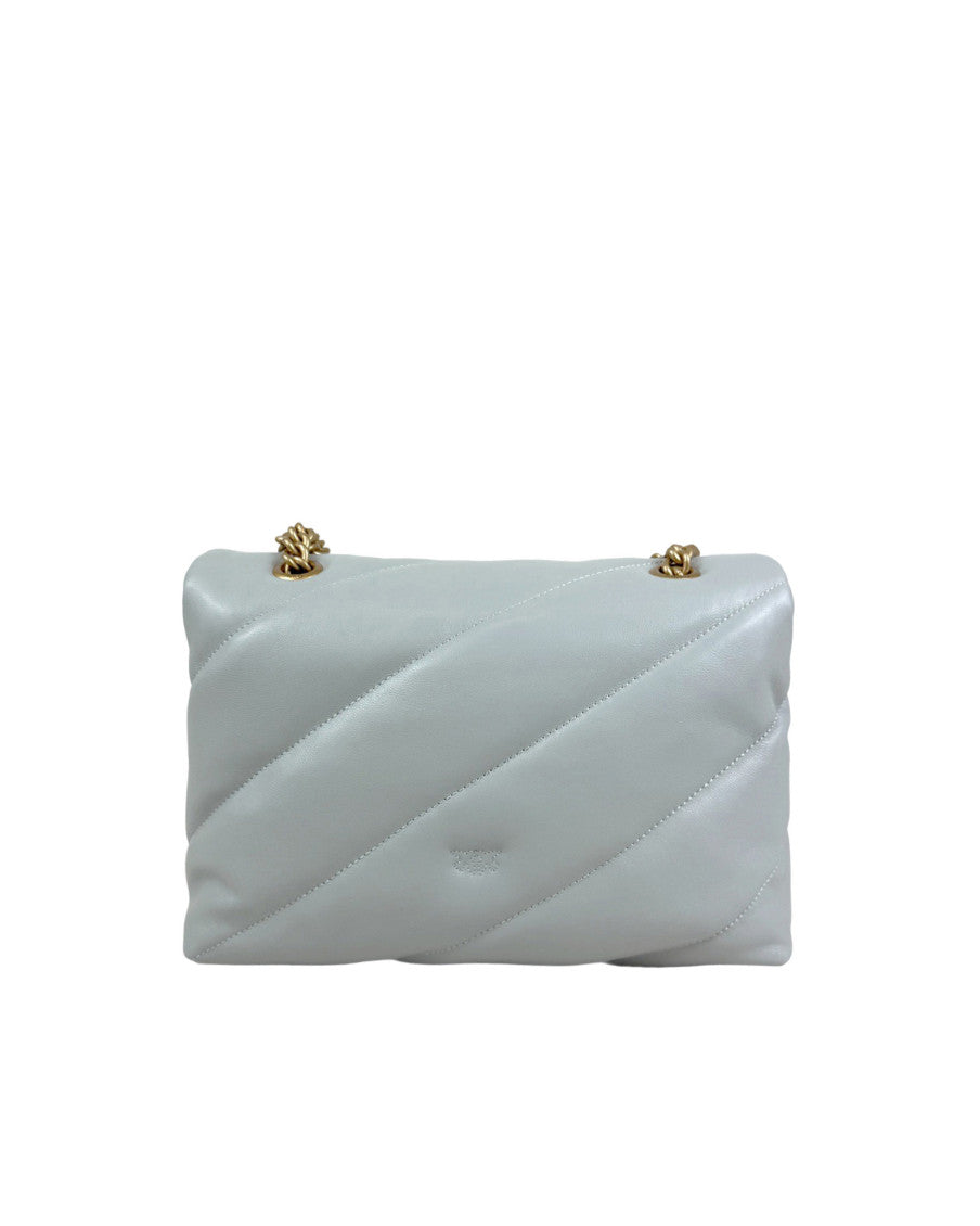 Light Grey Logo Shoulder Bag 2