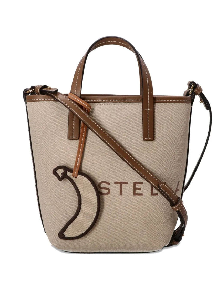 Beige Logo Tote 1