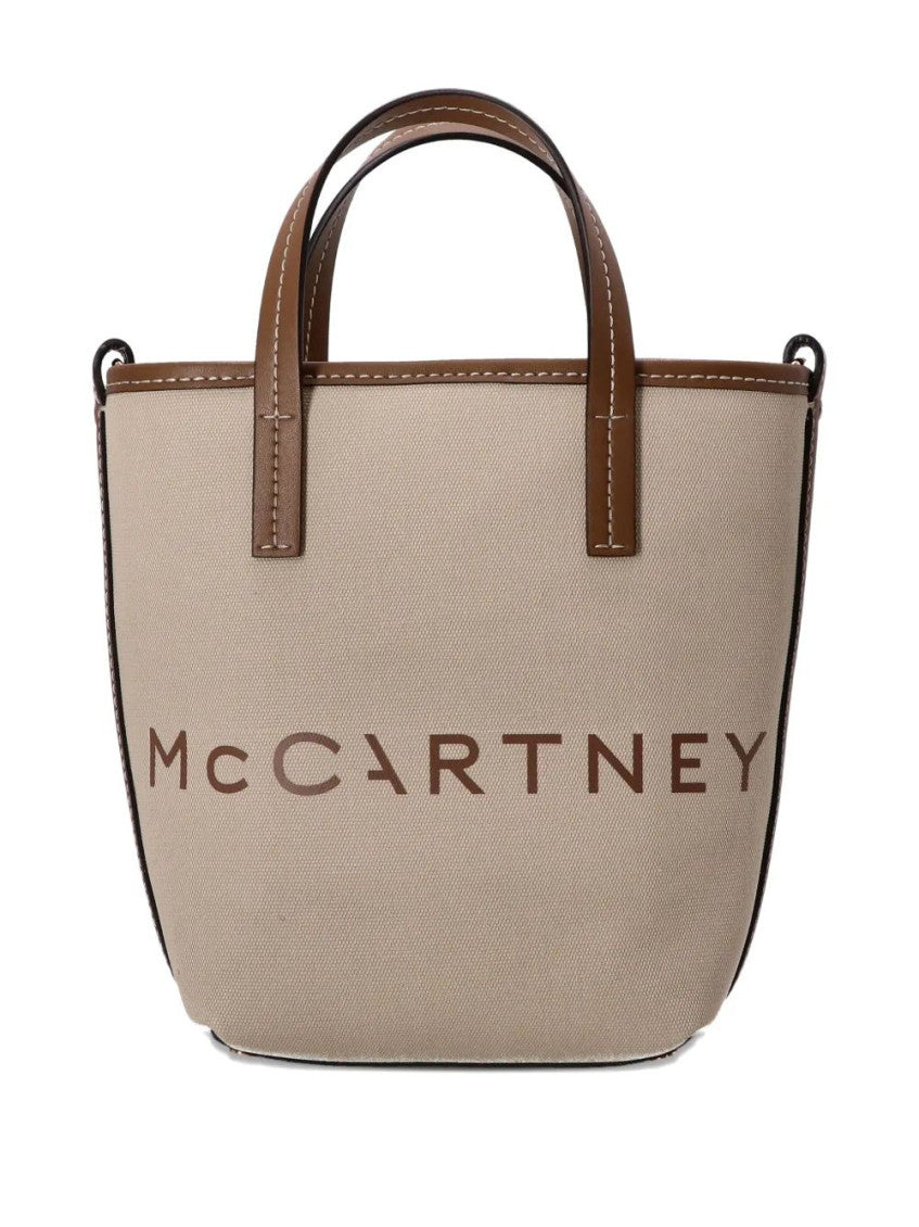 Beige Logo Tote 2