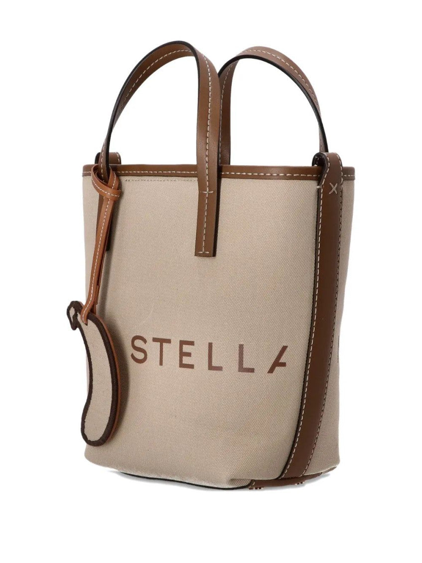 Beige Logo Tote 4
