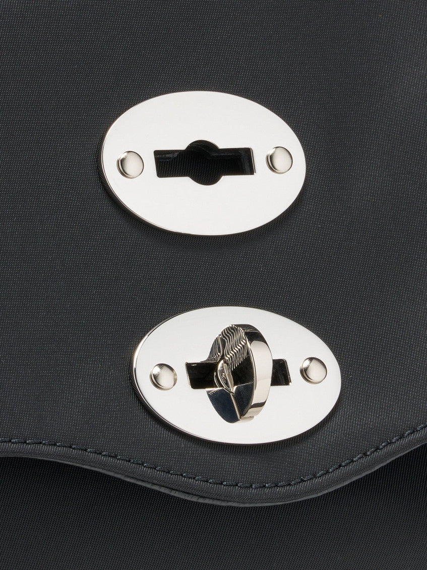 Black Postina Small Satchel 5