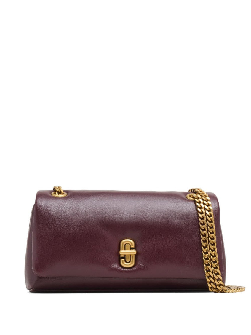 Burgundy The Chain Mini Shoulder Bag 1
