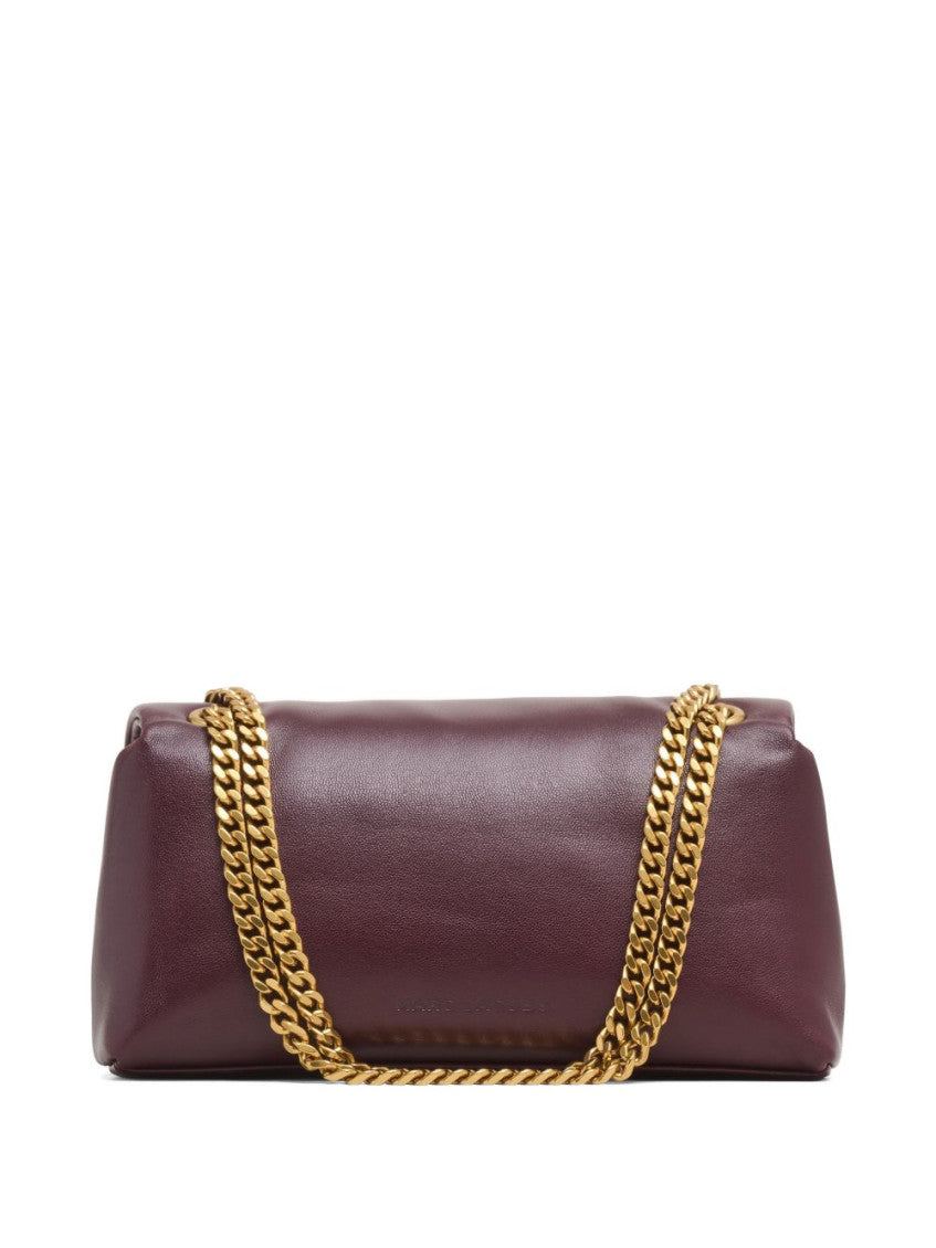Burgundy The Chain Mini Shoulder Bag 2