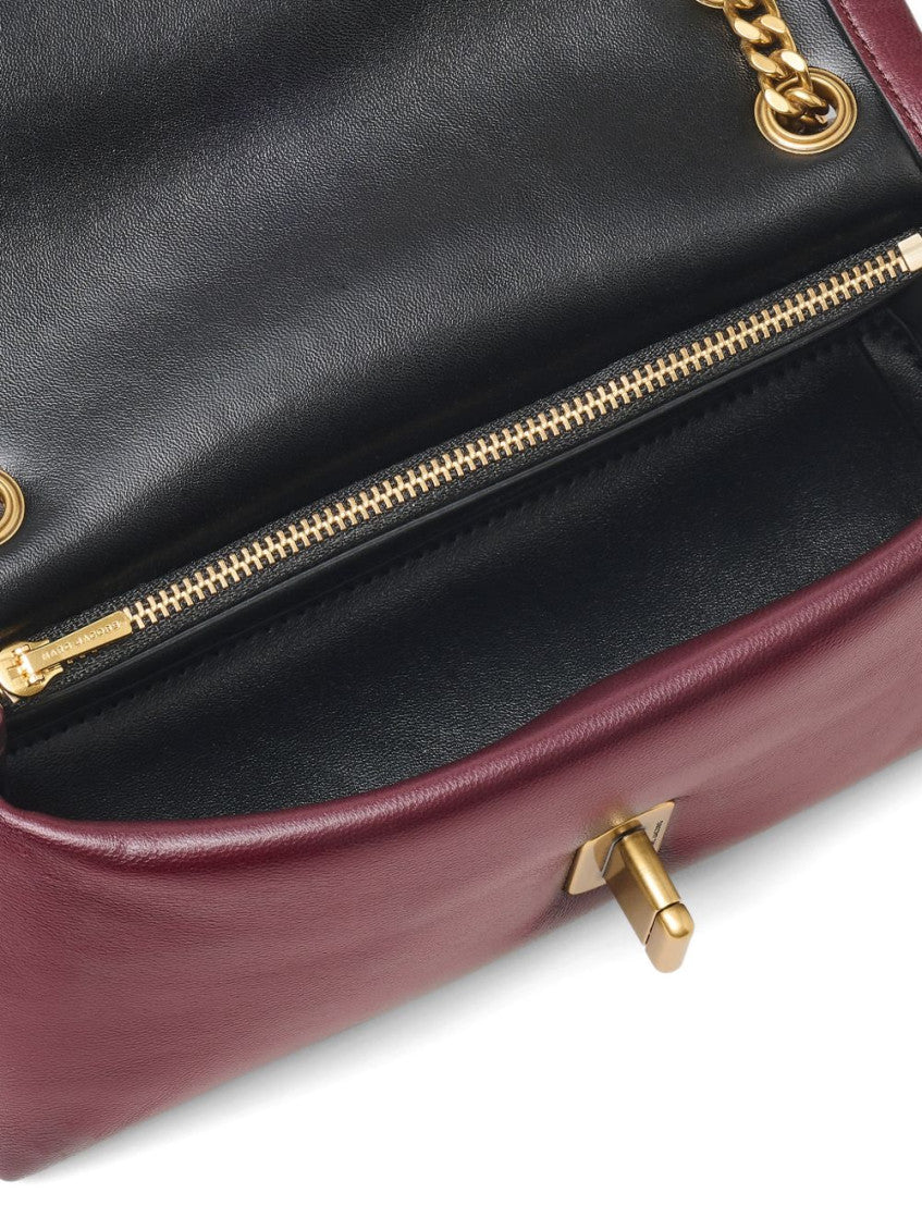 Burgundy The Chain Mini Shoulder Bag 3
