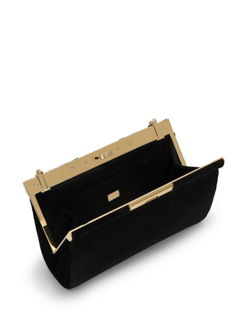 Black Marlene Medium Shoulder Bag 4