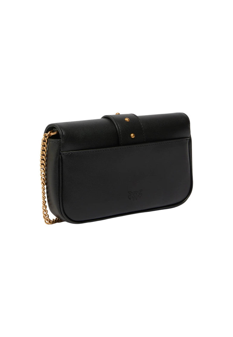 Black Love Pocket Small Shoulder Bag 2