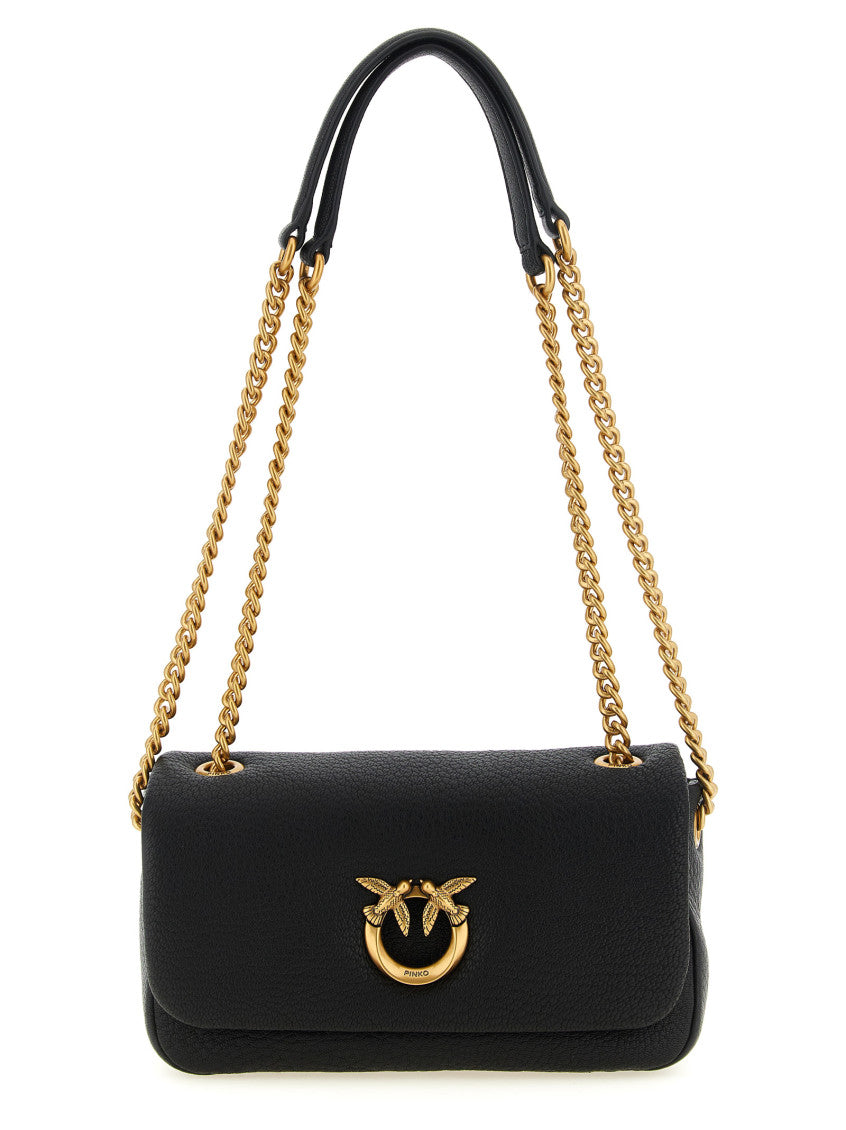 Black Love Birds Shoulder Bag 1