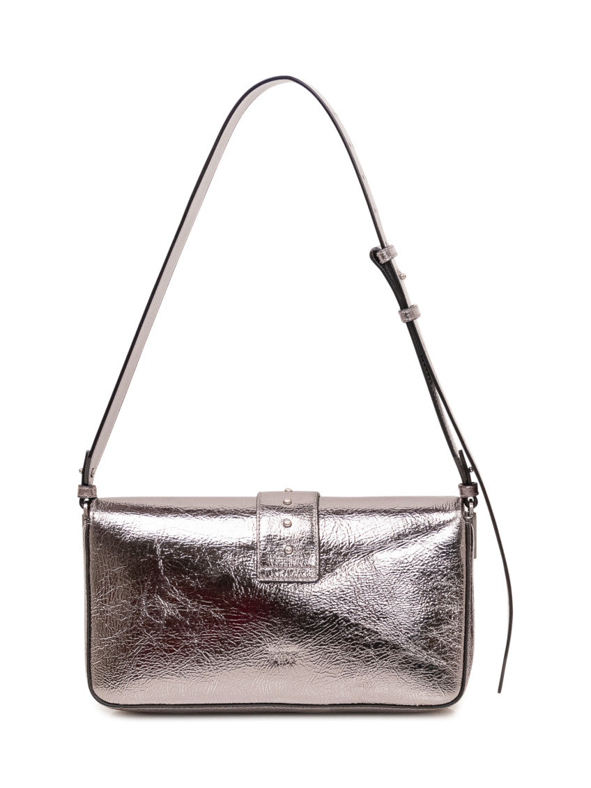 Silver Love Medium Shoulder Bag 4