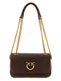 Brown Love Birds Medium Shoulder Bag 1