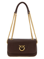 Brown Love Birds Medium Shoulder Bag 1